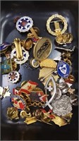 Assortment of Pins, Brooches and Tie Tacks