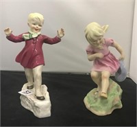 Boy & Girl Figurines