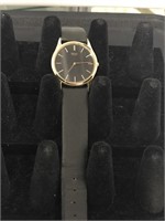 Seiko Quartz Watch with Leather Strap