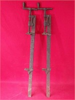 Two Large Handy MFG Co Clamps