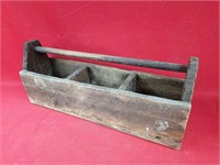 Antique Wooden Tool Carrier