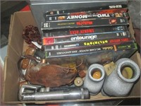 Shot Gun Shells, Knives, & Much More DVDs....