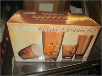 16 Piece Acrylic Tumbler Set