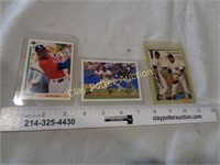 3 Unique Baseball Cards