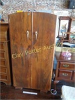 Antique Wardrobe / Chifferobe Cabinet