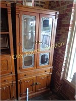 Sectional Cabinet w/Glass Doors
