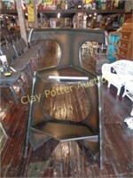 Unique Wood Corner Chair Stool