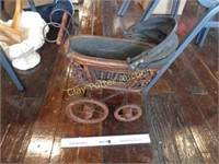 Small Vintage Stroller Decor