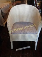 Vintage Wicker Chair 2