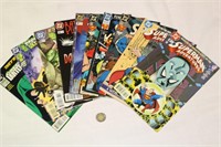 10 comics dont Superman, Batman &  Robin et