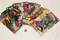 10 comics dont Superman, Batman et autres