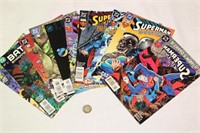 10 comics Superman, Batman et Green Lantern