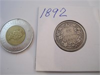 Canada 25 cents 1892
