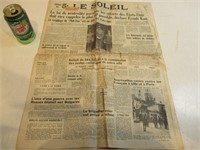 WW2: Journal le Soleil 13 septembre 1941