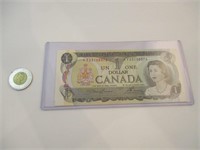 Billet de $1 billet de remplacement 1973