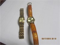 2 Watches-Black  Hills Gold & Caravelle by Bulova