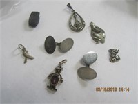 8 pc. of Misc. Sterling Jewelry-16.6 gr.
