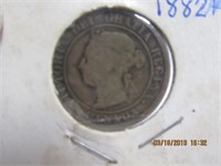 1882 H Canada Coin One Cent