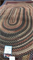 4x6 Oval Colonial Mills Braided Rug