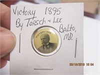 1895 Victory Pin by Torsch & Lee, Balti.Md.