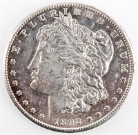 Coin 1892-CC  Morgan Silver Dollar Gem BU