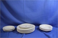 Set of White Dishes