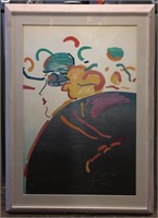 Peter Max 1983 Lithograph