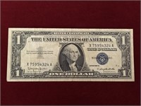 1957 US $1 Bank Note Series B