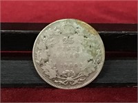 1930 Canada 25¢ Silver Coin
