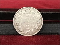 1935 Canada 25¢ Silver Coin