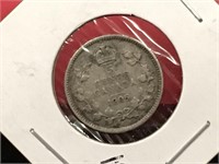 1905 Canada 5¢ Silver Coin