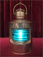 Copper Marine Starboard Replica Lamp