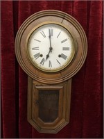 Vintage 10 Day Regulator Wall Clock