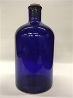 Vintage Cobalt Blue 48oz Bottle