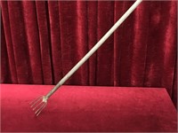 Vintage Lead Weighted Fish Spear - 85"long