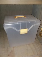 Plastic Portable File Box