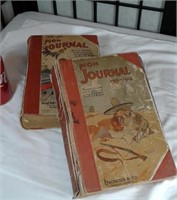 2 livres Mon journal 1915