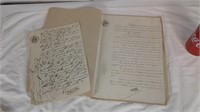 Documents notariés 1869