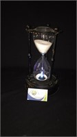Sand Hourglass electronic light up Decor 12” WORKS