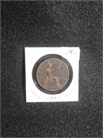 British 1897 One Penny