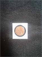 British 1912 one penny very nice