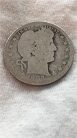 1903 Barber Quarter Dollar
