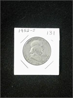 1952-S Franklin Half