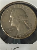 1948 Washington Quarter Dollar