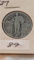 1927 Standing Liberty Quarter