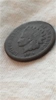 1873 Indian Head Cent Key Date