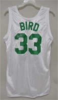 Signed Larry Bird Boston Celtics Jersey