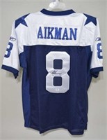 Signed Troy Aikman Dallas Cowboys Jersey With COA