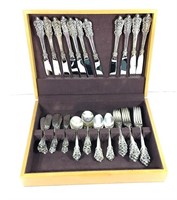 Sterling Silver Flatware Set by Wallace