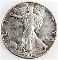 Coin 1934-S Walking Liberty Half Dollar Choice!